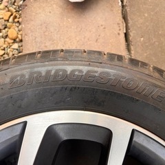 スバル GP系 XV 純正ホイールタイヤセット BRIDGESTONE LUFT RVⅡ 225/55R17 2022年製4本