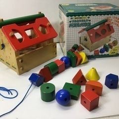 森あそび道具シリーズ　2才から  ニワトリさんのパズルハウス