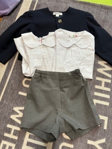 制服一式　男の子　120  精華幼稚園　Hello student 頑張りっ子