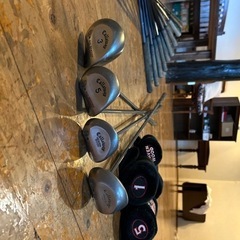 ゴルフクラブ　(ウッドカバー・傘付き)