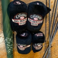 ゴルフクラブ　(ウッドカバー・傘付き)