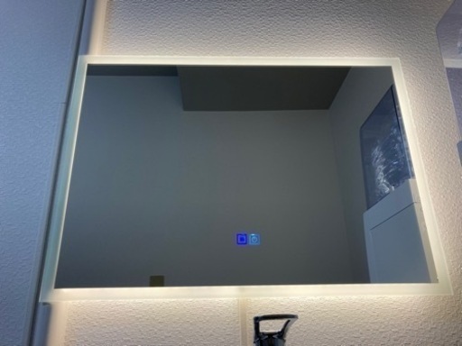 LEDライト付き鏡