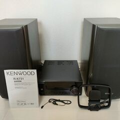 ケンウッド コンポ R-K731-B&ケンウッドスピーカーLS-H7R