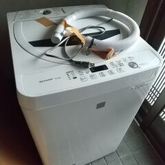 ★洗濯機　ＳＨＡＲＰ　4.5ｋ　シャープ