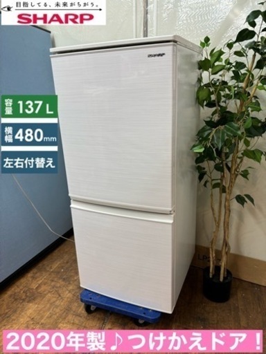 I372 2020年製の美品♪ SHARP 冷蔵庫 (137L) 動作確認済 クリーニング済 - 通販 - www.eima.ind.br