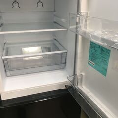 新生活応援！ハイアール  冷蔵庫JR-NF148B　2022年製 2ドア 2ドア冷蔵庫 148L 自動霜取り ブラック 冷凍庫 大容量 BIG 大きい 静か シンプル 一人暮らし 二人暮らし 1K 家電 省エネ 新鮮 1人暮らし 2人暮らし おしゃれ 新生活 引越　クリーニング済 堺市 石津【ジャングルジャングルサカイ石津店】