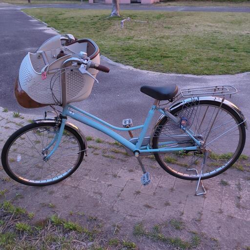 自転車 チャイルドシート付き