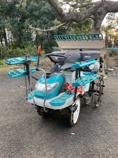 【値下げしました】田植え機　SPU 45P  ダブル車輪、施肥付き