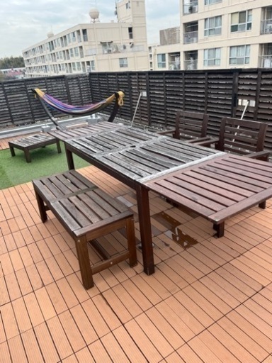 (KobeBryant74さま専用) IKEA ガーデンテーブルセット KobeBryant74さま専用) IKEA ガーデンテーブルセット KobeBryant74さま