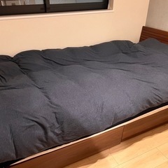 【高級】家具 ベッド シングルベッド一式