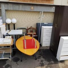 第３弾　本日も開催します！　どれも無料で差し上げます！　家具　テ...