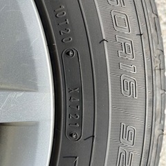 夏タイヤ　ダンロップ　デジタイヤ　8〜9部　4本セット　205/60/16 バリ山　ホイール付き　