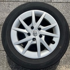 夏タイヤ　ダンロップ　デジタイヤ　8〜9部　4本セット　205/60/16 バリ山　ホイール付き　