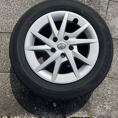 夏タイヤ　ダンロップ　デジタイヤ　8〜9部　4本セット　205/60/16 バリ山　ホイール付き　