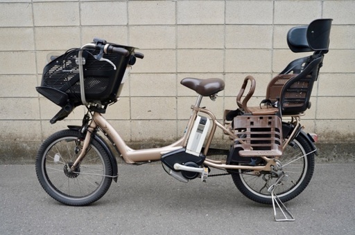 電動自転車 ブリヂストン 20インチ 子供乗せ アシスト 中古 090805 🔴⭐️高年式⭐🔴 電動自転車 ブリヂストン 20インチ 子供乗せ