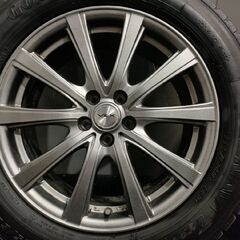 【GOODYEAR ICENAVI7 225/60R17】スタッドレス【V.E.X STYLISH LINE 17インチ 7J5HPCD100+50】22年製 フォレスター スバルXV等　(KTL023)