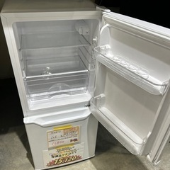 配達可【冷蔵庫】【山善】106L 2021年製☆6ヶ月保証クリーニング済み 