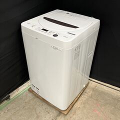 シャープ 5.0kg 単身用洗濯機 ES-GA5B-W 2017...