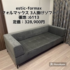 【ネット決済・配送可】定価30万超/estic-formax フ...