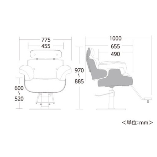 美容室　カットチェア　美品　早い者勝ち