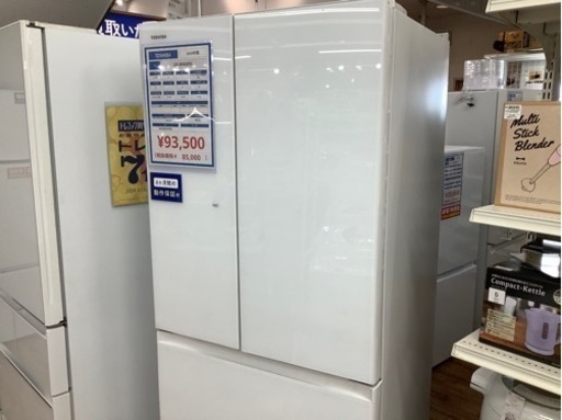 TOSHIBA（東芝）2020年製 6ドア冷蔵庫 462L GR-R460FK