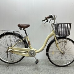 【43】ママチャリ自転車内装変速3段　オートライト