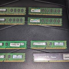 DDR3デスクトップ用メモリー8枚