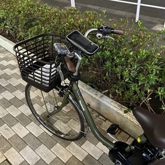 電動自転車 Panasonicビビ・DX マットグリーン