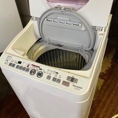 北九州市内配送無料 保証付き シャープ SHARP ES-TG60L-P [たて型洗濯