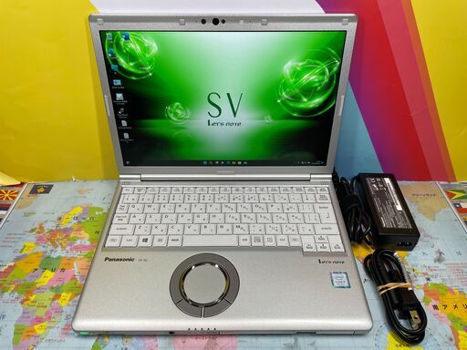 JC0349 美品 パナソニック レッツノート CF-SV7 DVDマルチ 12.1型 軽量 ノートパソコン