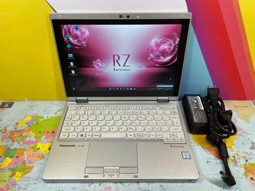 JC1153 美品 パナソニック コンパク CF-RZ6 512GB 10.1型 タッチパネル 大容量
