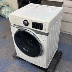 【中古品】IRIS OHYAMA HD71 アイリスオーヤマ ドラム式洗濯機 7.5kg 2021年製