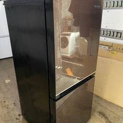 北九州市内配送無料　保証付き　2020年　Hisense(ハイセンス) 冷蔵庫 ブラウン HR-G13B-BR ［2ドア /右開きタイプ /134L］  