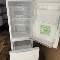 北九州市内配送無料　保証付き　2020年　東芝 TOSHIBA GR-R15BS（W） [冷蔵庫 （153L・右開き） 2ドア パールホワイト]