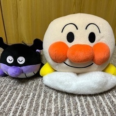 アンパンマン・バイキンマンぬいぐるみ