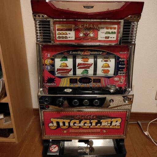 家庭用　ゴーゴージャグラー　スロット　実機