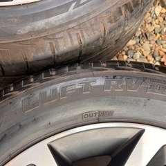 スバル GP系 XV 純正ホイールタイヤセット BRIDGESTONE LUFT RVⅡ 225/55R17 2022年製4本