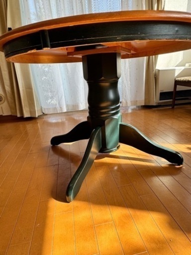 【お値下げ】アンティークテーブル　ダイニングテーブル　7000円&rarr;5000円