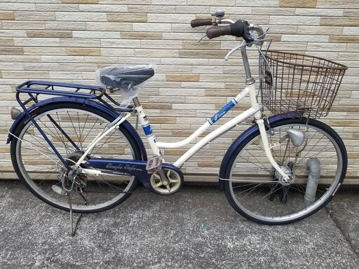 中古自転車 6段変速 26インチ オートライト 軽整備済み 防犯登録対応 町田市 相模原市 MM202