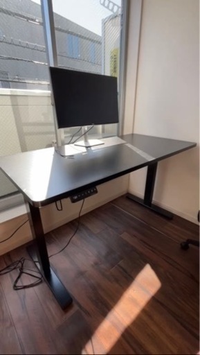【購入１か月】Flexispot EF1 天板ブラック 140*70cm 電動昇降デスク