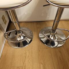 ニトリ　カウンターチェア2脚セット