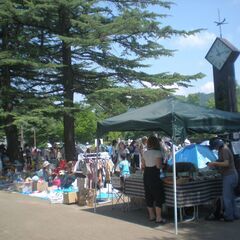 5月の島内公園フリーマーケットの画像