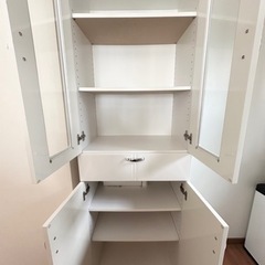 スリムタイプ 食器棚