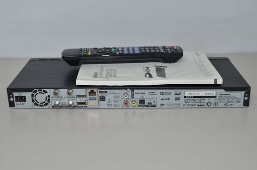 中古良品 Panasonic ブルーレイディスクレコーダー DMR-BRZ1010 確認済