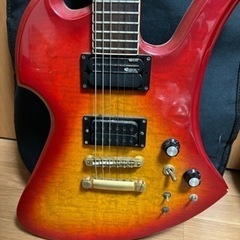 値下げ　　hideモデルギター　サスティナー付き　MG130S