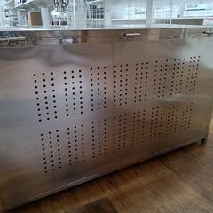 ★ジモティ割あり★  ダストボックス シルバー H66×D50×W115 クリーニング済み MT970