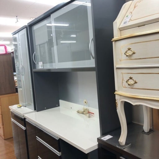 愛品館 江戸川店 】2枚スライド扉 キッチンボード SUNNY Takahashi