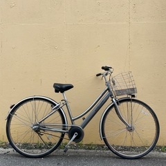 【格安‼️】 ブリヂストン アルベルト 27インチ L型 シルバー-ジャクソンズ × マドモワゼルノンノン コラボ★カゴバッグ パイナップル