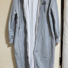 服/ファッション カーディガン レディースロングパーカーコート？新品