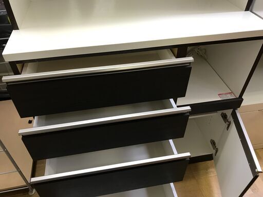 FU795】☆ ニトリ NITORI システムキッチンボード ZORO100KB ダーク